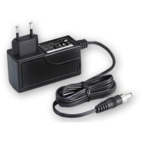 12V 1.5A, 5.5/2.1/7.5, PESO de w/Nut, - 40 a 75C, enchufe del EU