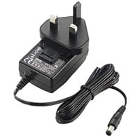 12V 0.5A, 5.5/2.1/9.0, enchufe de w/UK