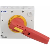 Manija directa moldeada del interruptor del caso, manija de PDG3lockable