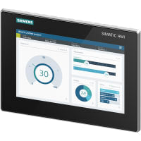 SIMATIC HMI unificó la operación 10.1 " TFT PROFINET del tacto del panel de la comodidad