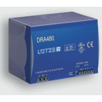 Fuente de alimentación, DRA480-24A, 20A, 24V, 480W