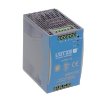 Fuente de alimentación, WRA120-24, 120W trifásico, 24V, 5A