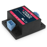 Fuente de alimentación, AC-DC, encapsulado, 5W, 12V, .42A, serie de TMPW 5-J