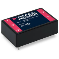 Fuente de alimentación, AC-DC, encapsulado, 50W, 15V, 3.33A, serie 50 de TMPW