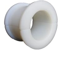 Cojinete de la suspensión, UHMW,  220estilo226 de /, eje de los 3-7/16in