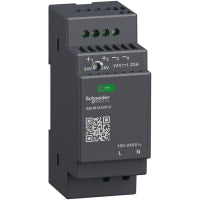 Fuente de alimentación, AC-DC, 24V, 1.2A, 100-240V adentro, monofásico, carril del estruendo, serie de ABLM