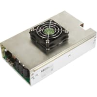 Fuente de alimentación, AC-DC, canal U, cubierto, 500W, 48V, 10.42A, serie PBL500