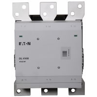 Contactor Eaton XT IEC, 1400 A, 2NO-2NC 260 mm, 40-60 Hz, tres polos, sin inversión