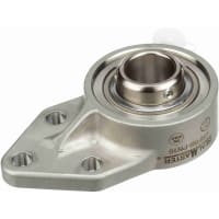 Unidad del rodamiento de bolitas del montaje del reborde, ORO del PN, 710984