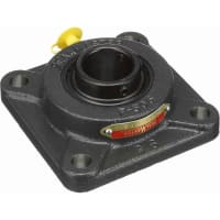 Unidad del rodamiento de bolitas del montaje del reborde, TORNILLO DE PRESIÓN del ORO de la GEN, 703428