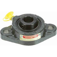 Unidad del rodamiento de bolitas del montaje del reborde, TORNILLO DE PRESIÓN del ORO de la GEN, 700538