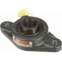 Flange Mount Ball Bearing Unit, GOLD SOFT METRIC UNITS, 710018