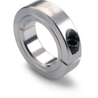 El collar del eje, de una sola pieza, agujerea 3.0000 ", OD 4 1/4 ", W 0.875 ", aluminio de 2024