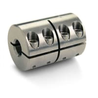 El acoplador rígido, de una sola pieza, agujerea 0.750 X 0.625, OD 1 el 1/2, L 2 1/4,303 Ste inoxidable
