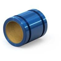 Placa del reborde del cojinete axial w/welded, fija, Tonelada-Fuerza de 1.15 los E.E.U.U., serie de HVB