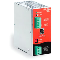 El estruendo cerca salida de la fuente con barandilla de alimentación 1-Phase 120/240VAC 47-63Hz Input/48VDC 5A 240W