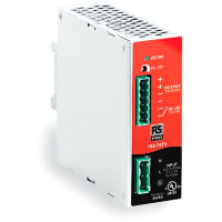 El estruendo cerca salida de la fuente con barandilla de alimentación 1-Phase 120/240VAC 47-63Hz Input/24VDC 5A 120W