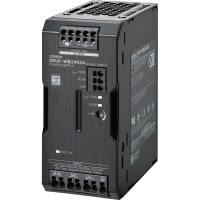 Fuente de alimentación, trifásica, 480VAC, 24V, vatio de 240, PWB revestido, supervisando los LED