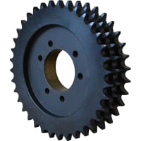 El piñón, cadena 40 triple, 36 dientes, QD bushed para SK