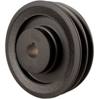FHP SHEAVE, 5.45 " OD, 1 3/8 " Finished Bore, groove de 2