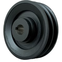 La POLEA ACANALADA de FHP, 5.75 " OD, 1 1/8 " acabó el alesaje, surco de 2