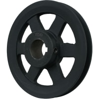 La POLEA ACANALADA de FHP, 18.25" OD, 1 " acabó el alesaje, 1 surco