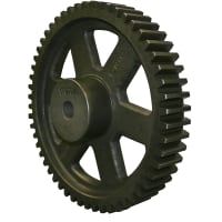 14.5- engranaje de estímulo del PA, DP de 16, dientes de 176, identificación de 11 " paladio, 0.625 ", hierro fundido