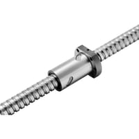 La tuerca de tornillo de bola, sola tuerca, diámetro x 5m m de 40m m conduce, reborde doble del corte