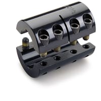 Acoplador rígido, Dos-PC con kwy, 1.438 identificación de " X 1.438 ", 2 5/8 " OD, 3 7/8 " L, S