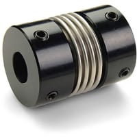 Acoplador del bramido, estilo del tornillo de presión,  0.500alesajes de " X 11m m, 1.625" OD