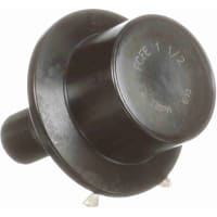 El rodillo ensanchado de la pista, montaje del perno prisionero, agujero de la tuerca hexagonal, 1.500'' RD, selló