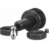 Seguidor de leva métrico cilíndrico, SR. del perno prisionero, ranura del destornillador, 22m m RD, sellados