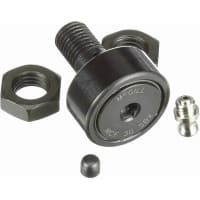 Seguidor de leva métrico cilíndrico, rodillo del montaje del perno prisionero, 30m m RD, agujero de la tuerca hexagonal