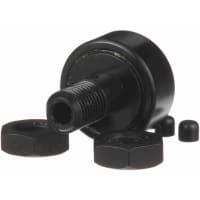 Seguidor de leva métrico cilíndrico, SR. del perno prisionero, ranura del destornillador, 30m m RD, sellados