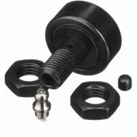 Seguidor de leva métrico coronado, rodillo del montaje del perno prisionero, agujero de la tuerca hexagonal, 32m m RD, sellados