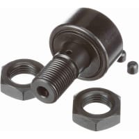 Seguidor de leva métrico cilíndrico, SR. del perno prisionero, ranura del destornillador, 35m m RD, sellados