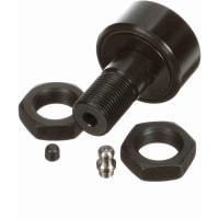 Seguidor de leva métrico cilíndrico, rodillo del montaje del perno prisionero, agujero de la tuerca hexagonal, 40m m RD, sellados