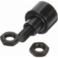 Seguidor de leva métrico cilíndrico, rodillo del montaje del perno prisionero, agujero de la tuerca hexagonal, 16m m RD, sellado