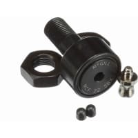 Seguidor de leva métrico cilíndrico, rodillo del montaje del perno prisionero, agujero de la tuerca hexagonal, 22m m RD, sellados