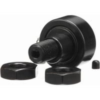 Seguidor de leva métrico cilíndrico, rodillo del montaje del perno prisionero, agujero de la tuerca hexagonal, 26m m RD, sellados