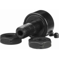 Seguidor de leva métrico coronado, SR. del perno prisionero, ranura del destornillador, 22m m RD, sellados