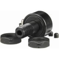 Seguidor de leva métrico cilíndrico, SR. del perno prisionero, ranura del destornillador, 22m m RD, sellados