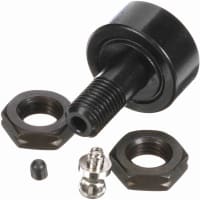 Seguidor de leva métrico cilíndrico, rodillo del montaje del perno prisionero, agujero de la tuerca hexagonal, 26m m RD, sellados