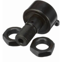 Seguidor de leva métrico coronado, rodillo del montaje del perno prisionero, 35m m RD, ranura del destornillador