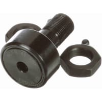 Seguidor de leva métrico cilíndrico, rodillo del montaje del perno prisionero, agujero de la tuerca hexagonal, 40m m RD, sellados