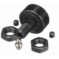 Cylindrical Metric Cam Follower, SR. de Stud, Screwdriver Slot, 40m m RD, Sealed