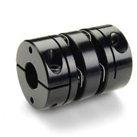 El acoplador doble del disco, estilo de la abrazadera, 0.625 " X 0.500 " agujerea, 2.000 " OD, 2.519