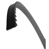 Correa dentada, solo haber echado a un lado, 62m m BW,  100 dientes, longitud de la echada de 800m m