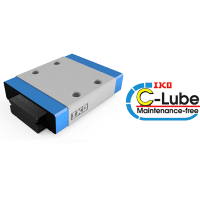 Manera linear miniatura del acero inoxidable, C-lubricante sin necesidad de mantenimiento, longitud estándar