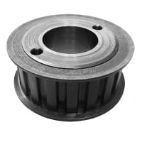 La polea de sincronismo, paladio del '' de 4.3, '' OD de 4.27, agujereó para el buje de H, hierro dúctil